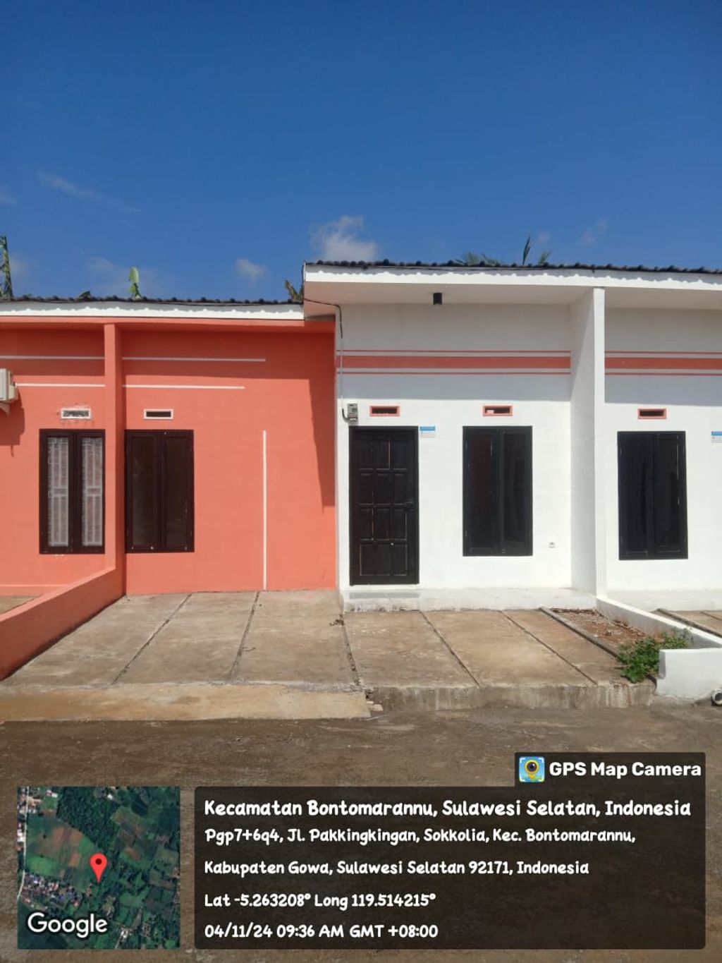 foto tampak rumah tipe 36 perumahan AMALIA PLAINS HOUSE TAHAP 2