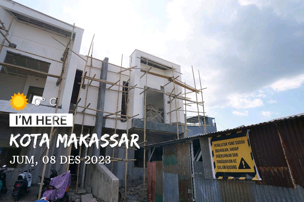 foto posisi tengah perumahan THE AL FATH FLIPPER