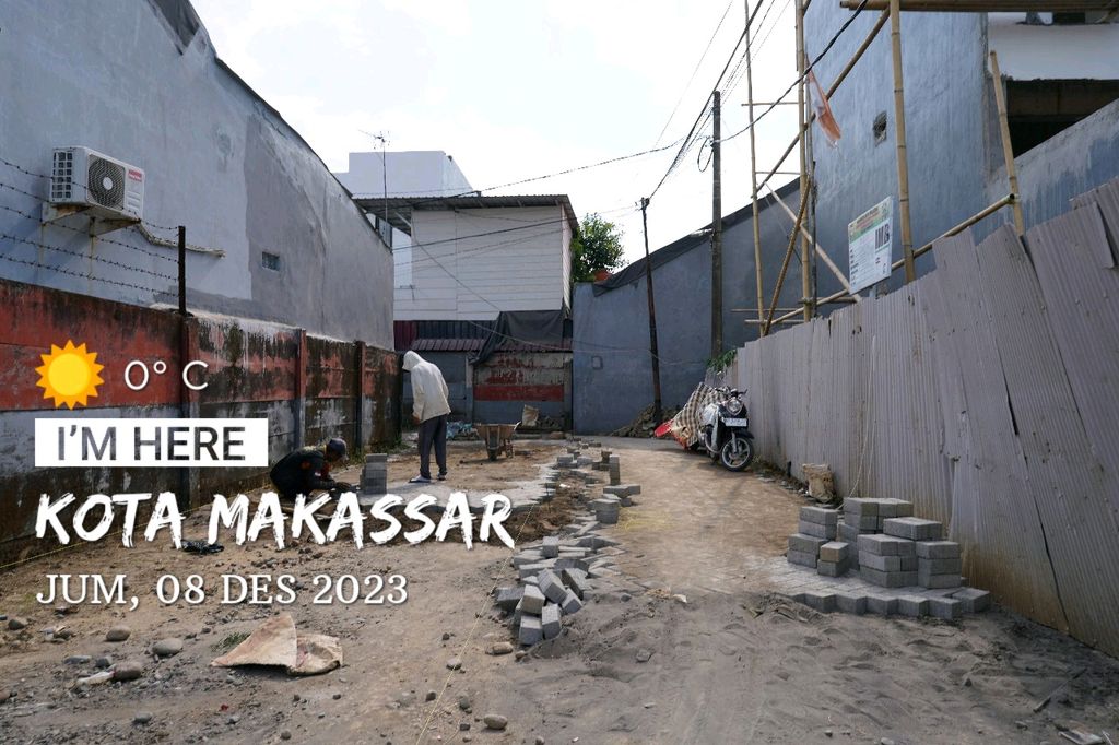 foto gerbang perumahan THE AL FATH FLIPPER