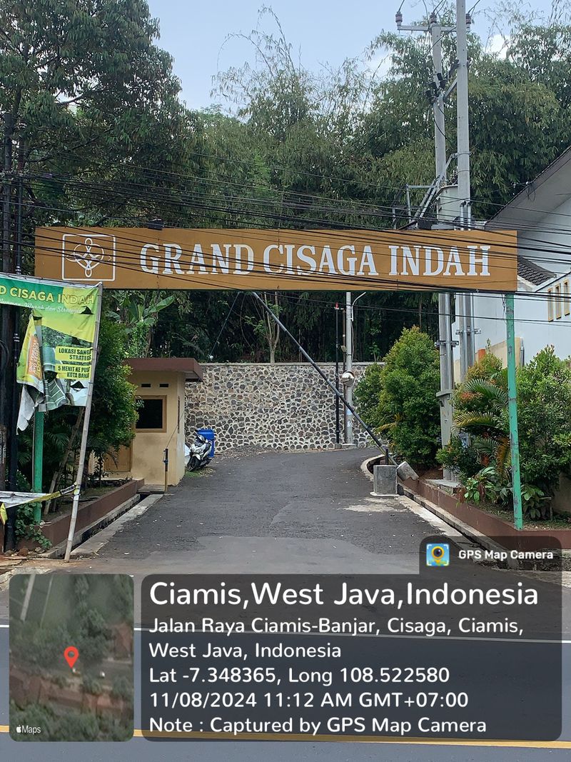 foto gerbang perumahan GRAND CISAGA INDAH