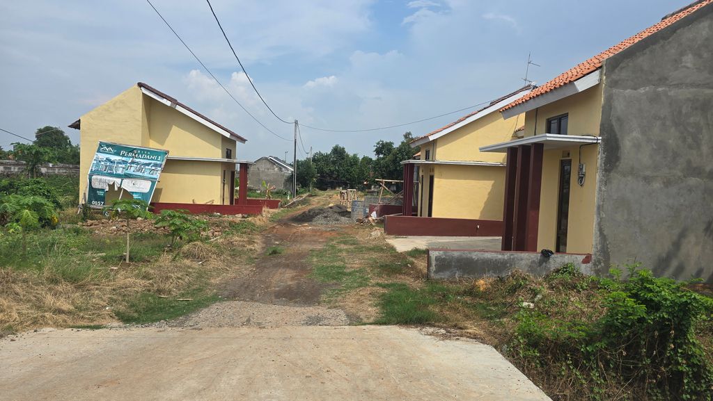foto gerbang perumahan Griya Permadani