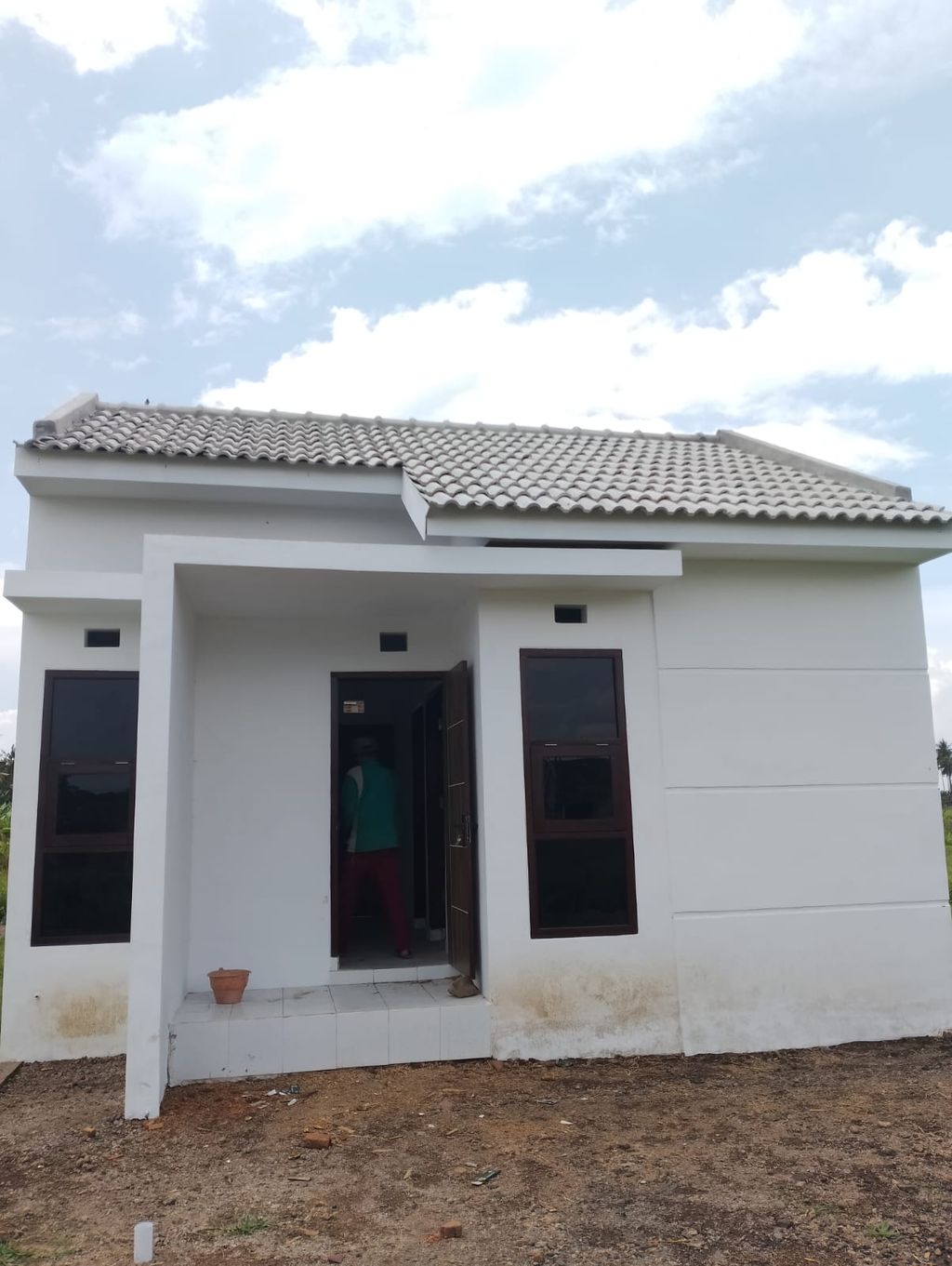 foto tampak rumah tipe 32 perumahan OMAH INDAH SOBO