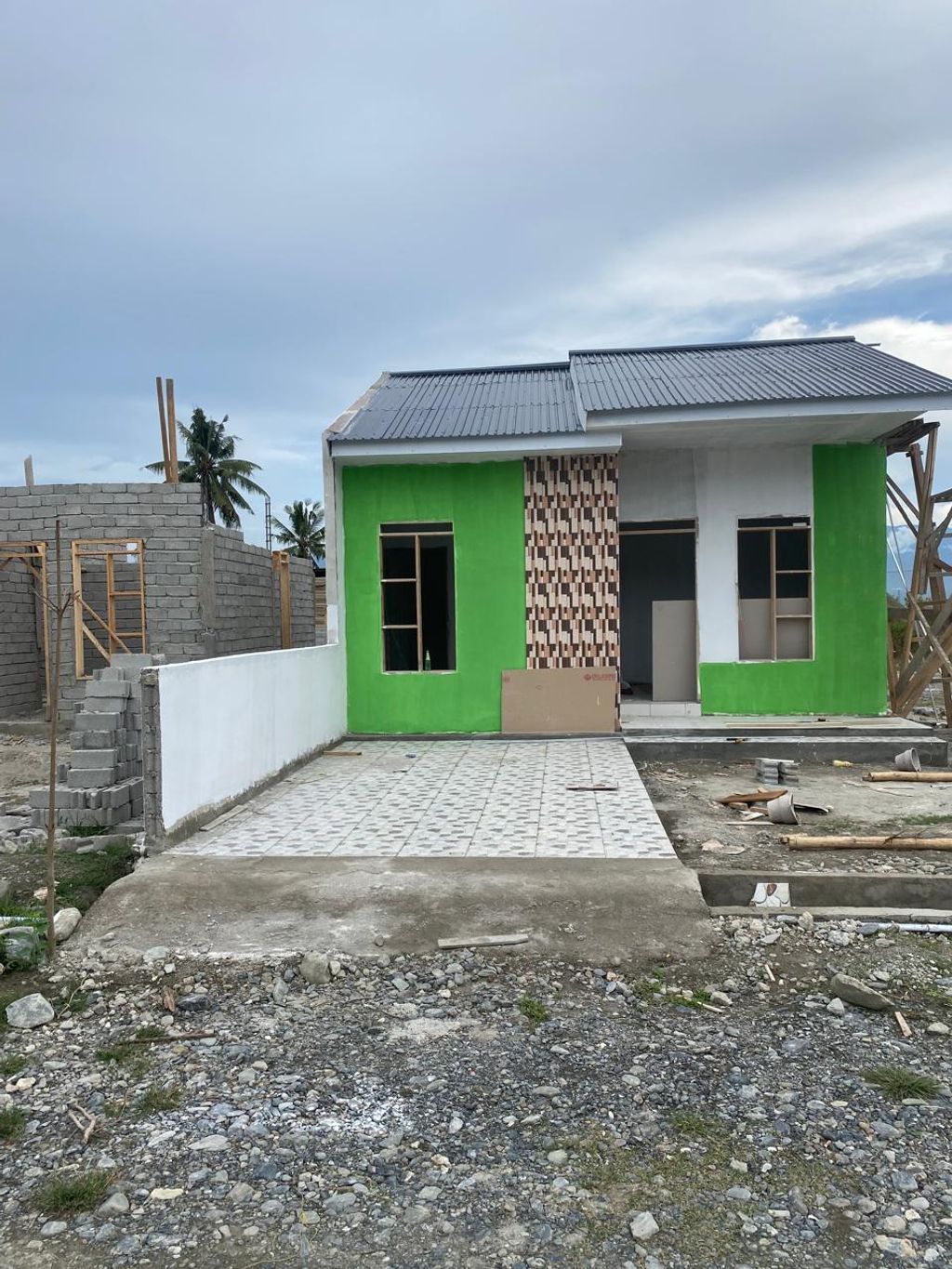 foto contoh rumah perumahan KAMPOENG BERLIAN