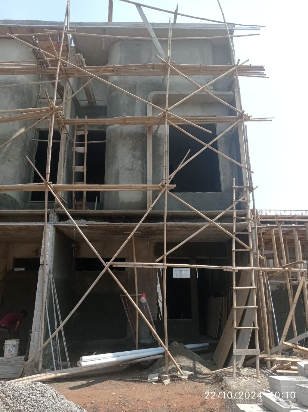 foto tampak rumah tipe 38 Compact High Ceiling (2KT)(462) perumahan Bukit Sukanagara Resort