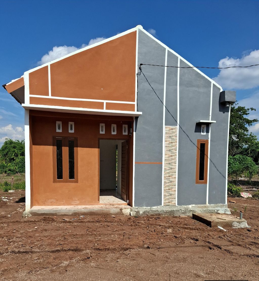 foto tampak rumah tipe 36 perumahan CITRA GADING MAS ASRI 2