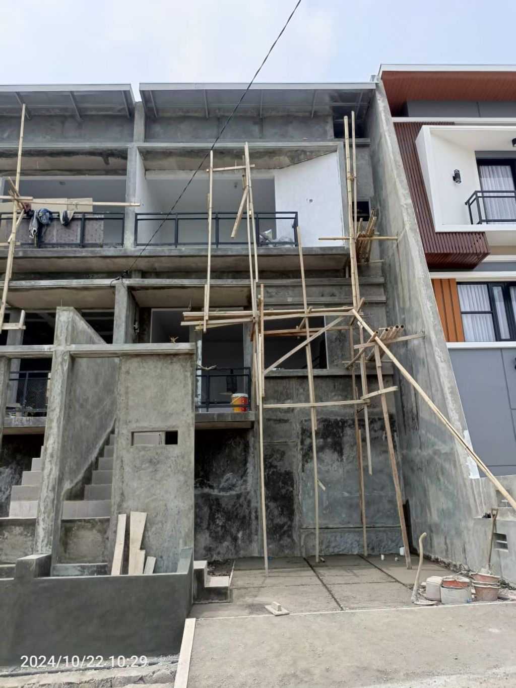 foto tampak rumah tipe 60 Compact Modern HC (430) perumahan Bukit Sukanagara Resort