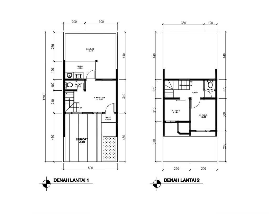 foto denah rumah tipe 38 Compact High Ceiling (2KT)(462) perumahan Bukit Sukanagara Resort