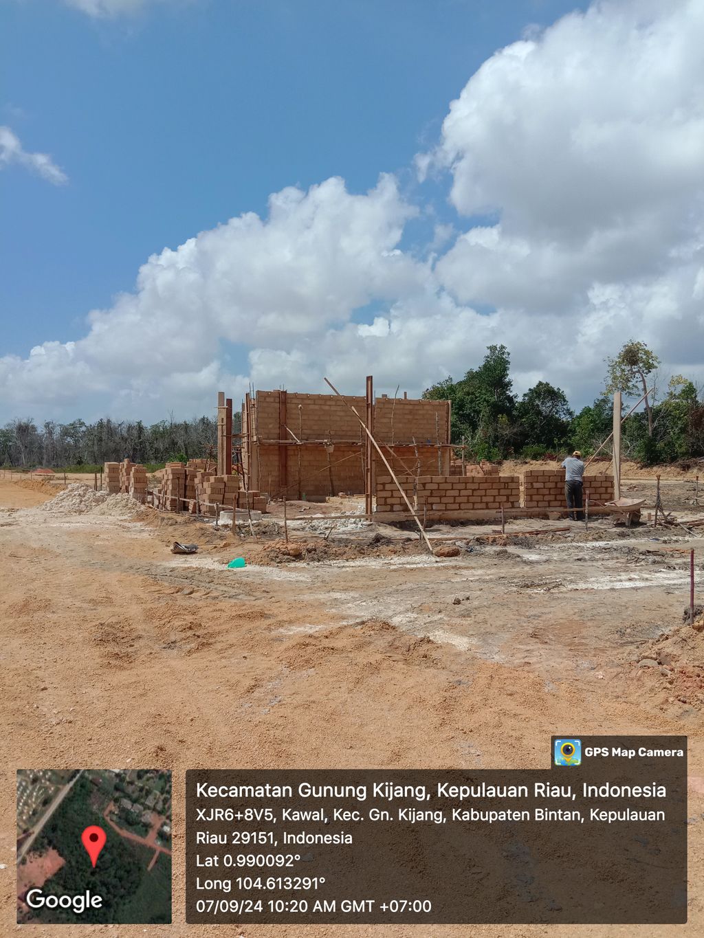 foto posisi tengah perumahan BAY RESIDENCE