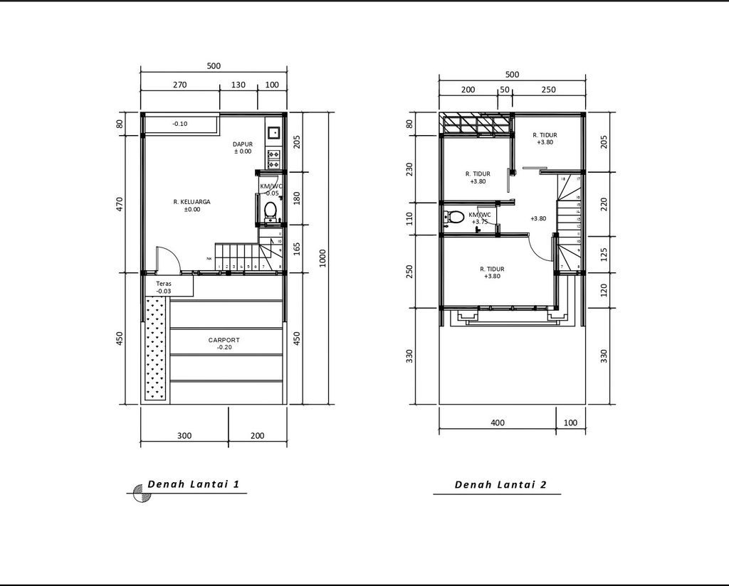 foto denah rumah tipe 54 Compact (3 kamar)(596) perumahan G-Land Arcadia Buahbatu