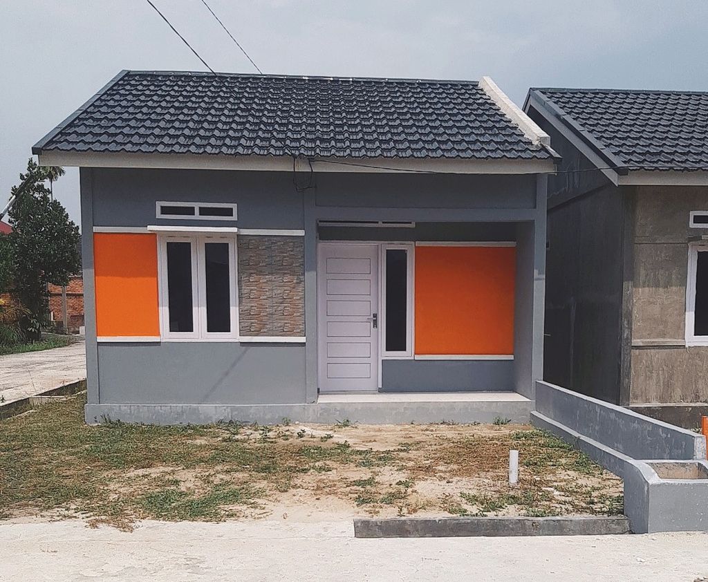 foto tampak rumah tipe RST perumahan TARAI MAKMUR