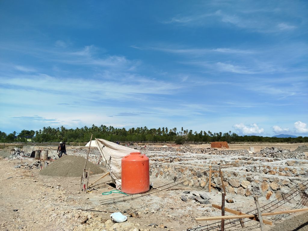 foto posisi tengah perumahan CLUSTER SAMASTRA LAND