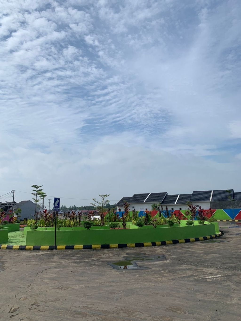 foto posisi tengah perumahan DREAM LAND 2 KIOS