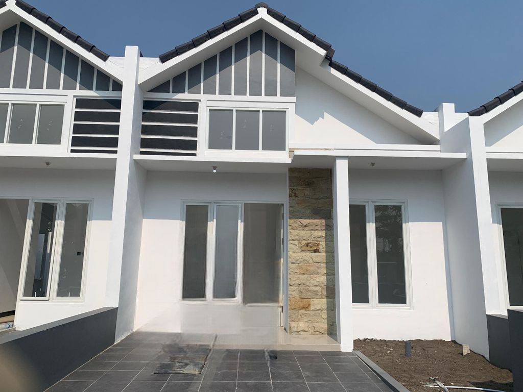 foto tampak rumah tipe 36/78 perumahan SENTOSA BUDURAN RESIDENCE
