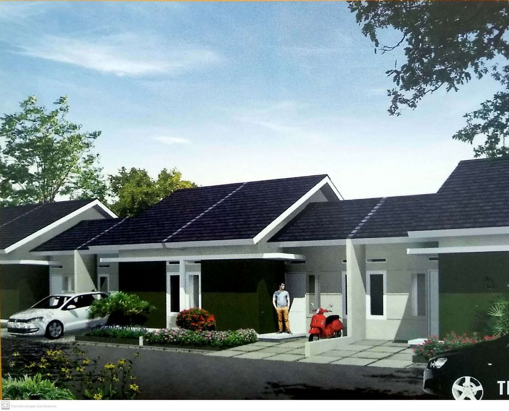 foto tampak rumah tipe MARHAMAH 2 perumahan Bumi Marhamah 2