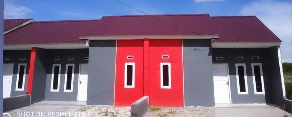 foto tampak rumah tipe 36 perumahan BUMI GALSER PERMAI III