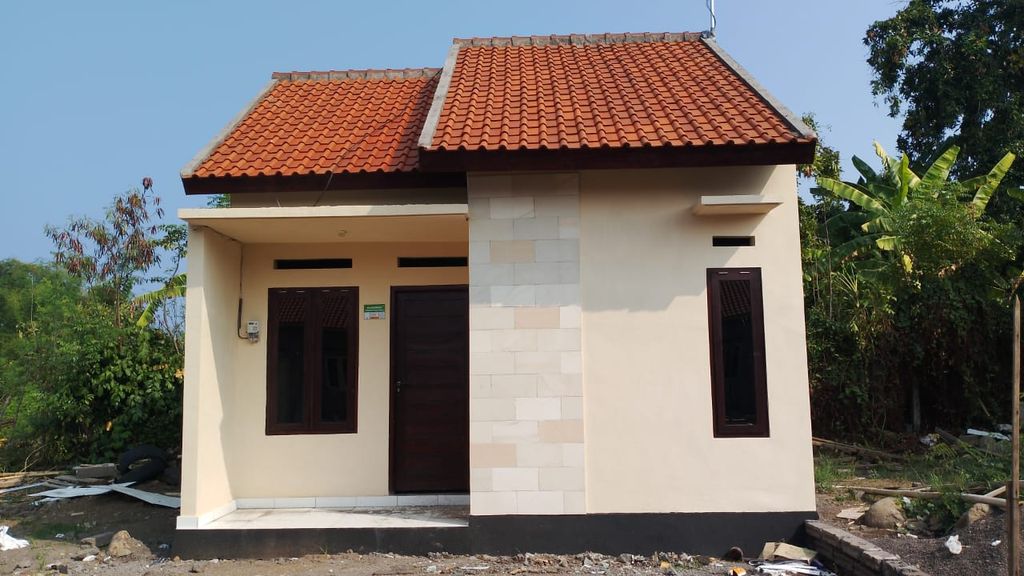 foto tampak rumah tipe 32/72 perumahan PURI TOYA ASRI PERMAI II
