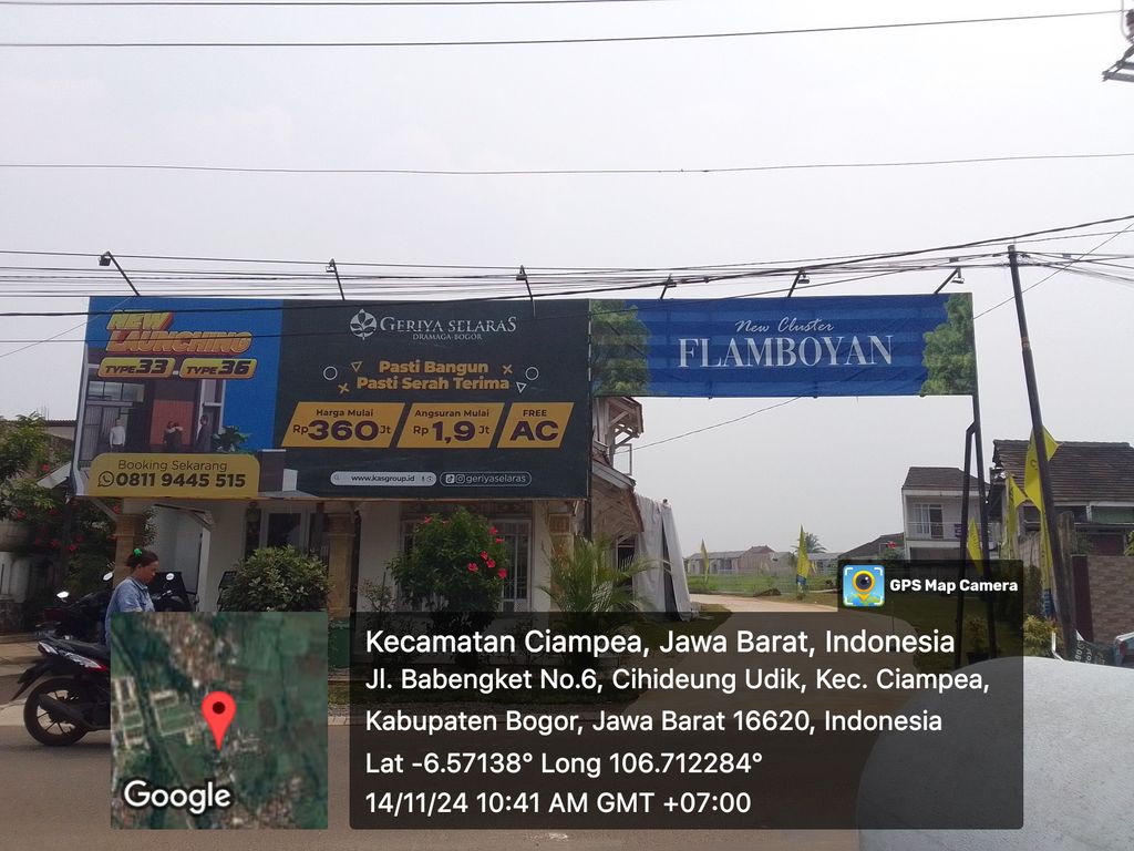 foto gerbang perumahan GERIYA SELARAS RESORT