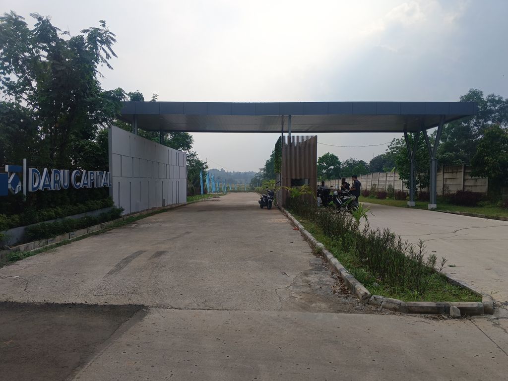 foto gerbang perumahan DARU CAPITAL