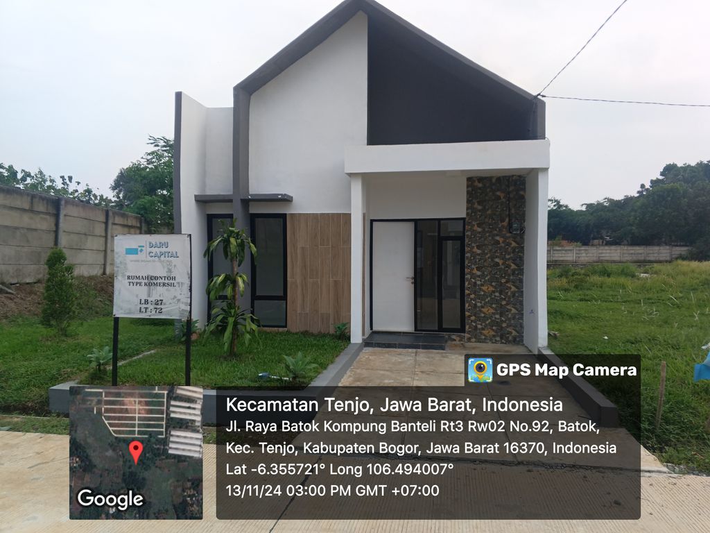 foto contoh rumah perumahan DARU CAPITAL