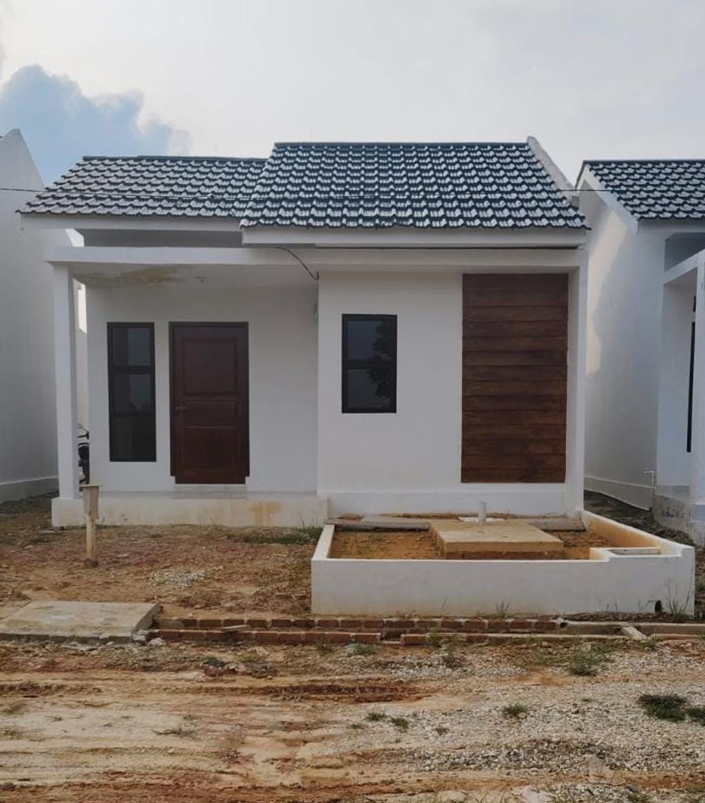 foto tampak rumah tipe 36 perumahan GREEN PRAMUKA