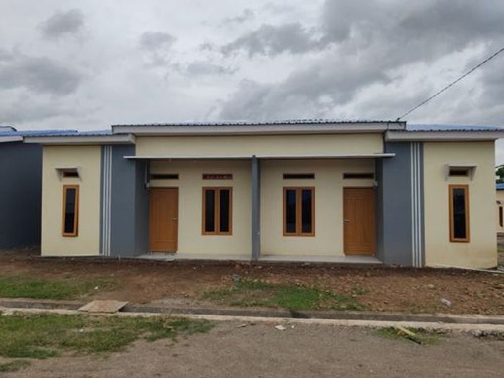 foto tampak rumah tipe 36/84 perumahan PERUMAHAN GRAND INFINITY 2