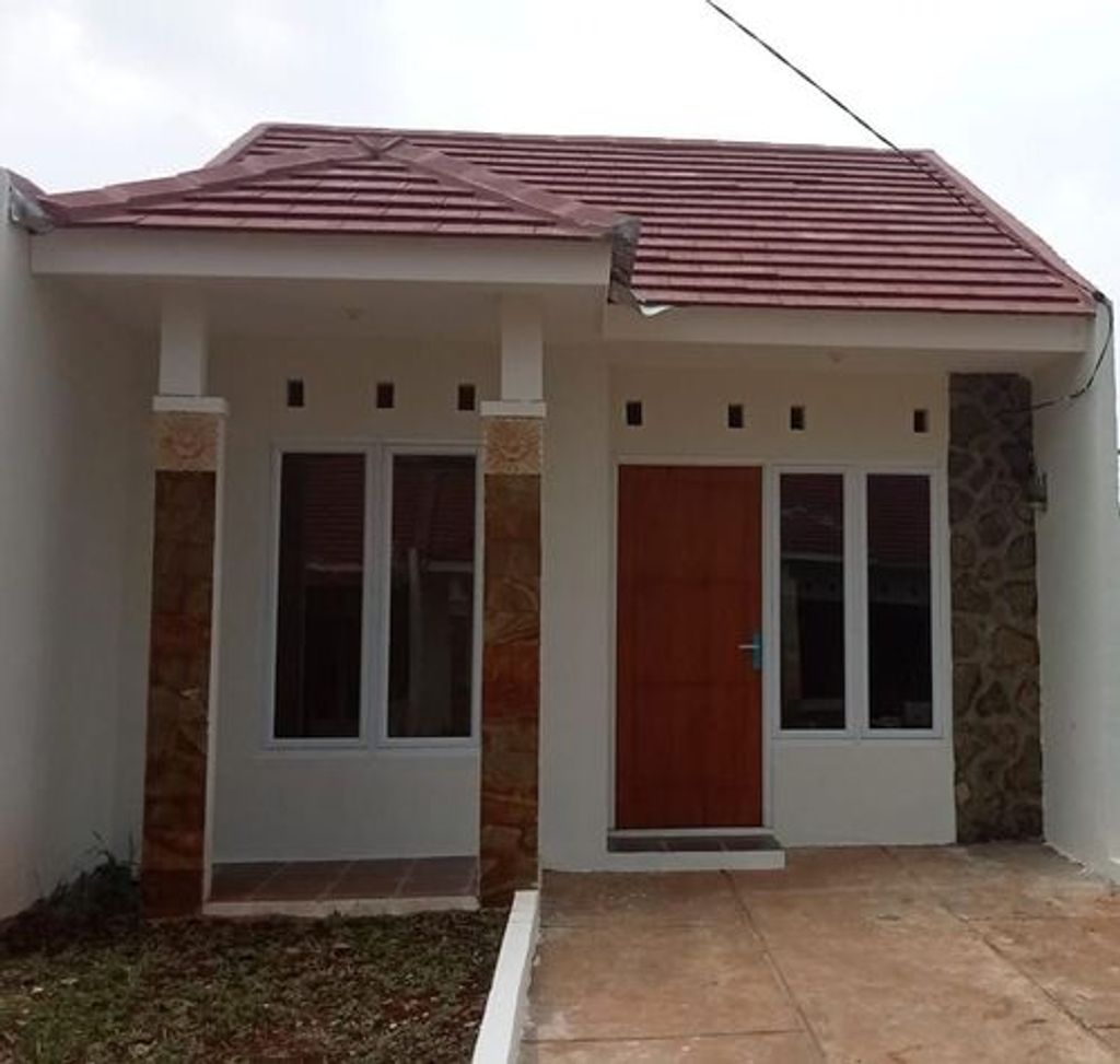 foto tampak rumah tipe B2-18 perumahan Bali Paradise (Cluster Sanur)