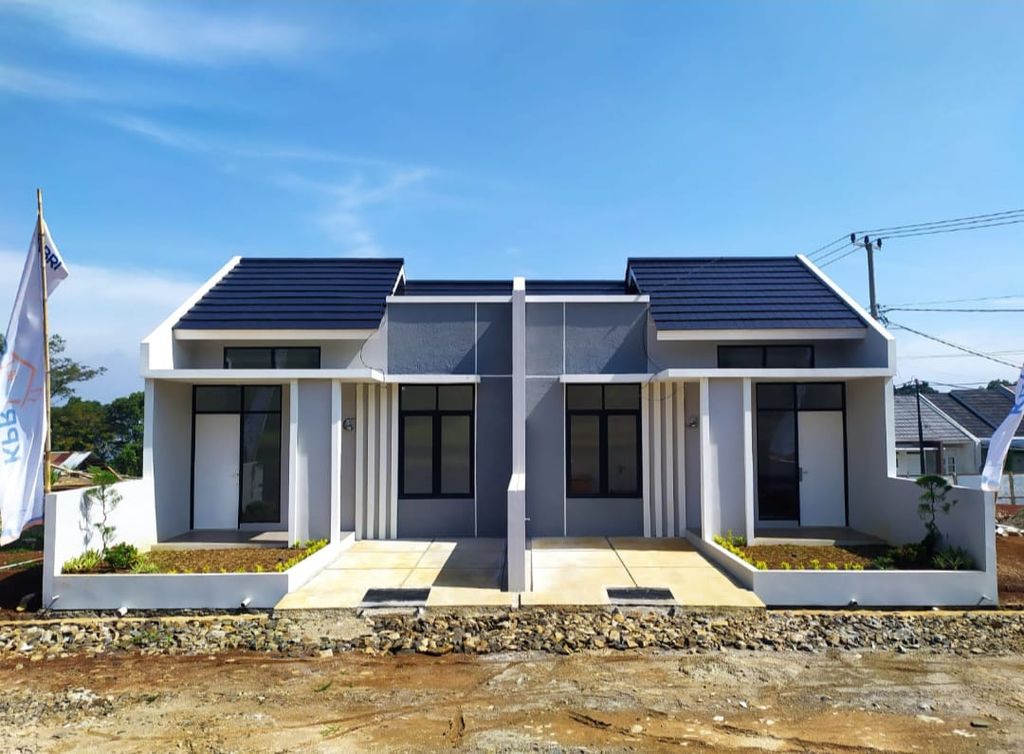 foto tampak rumah tipe 36 perumahan MEKAR ALAM SARI