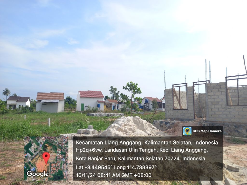 foto posisi tengah perumahan PERMATA ULIN RESIDEN