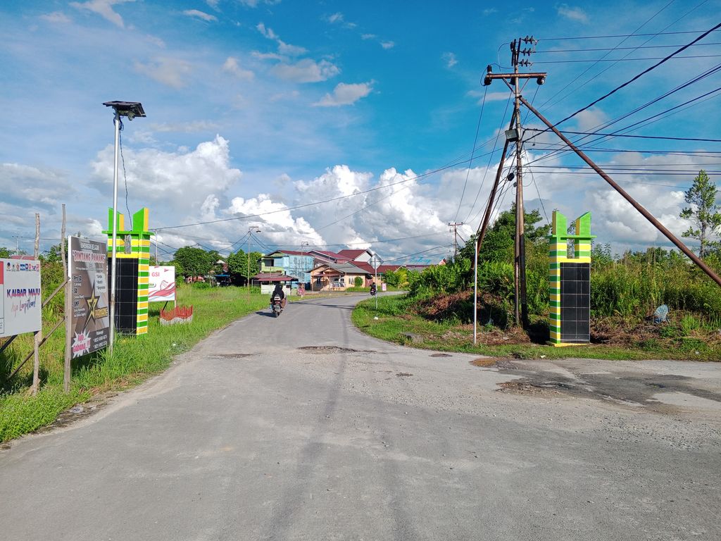 foto gerbang perumahan GRIYA SELAMA INDAH 2 ( ASTER )