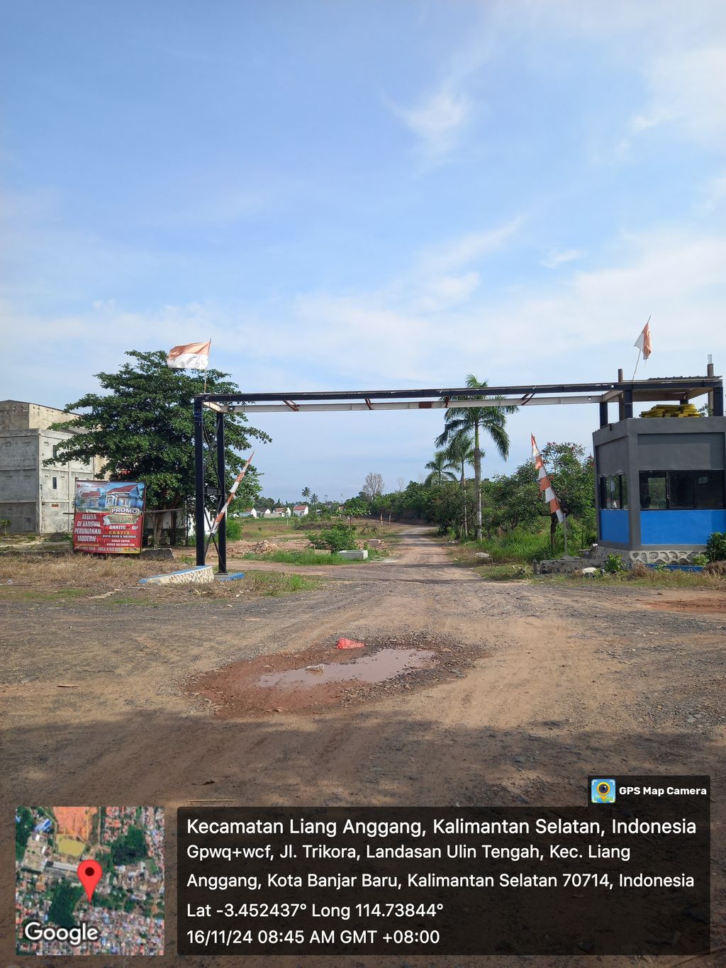 foto gerbang perumahan PERMATA ULIN RESIDEN
