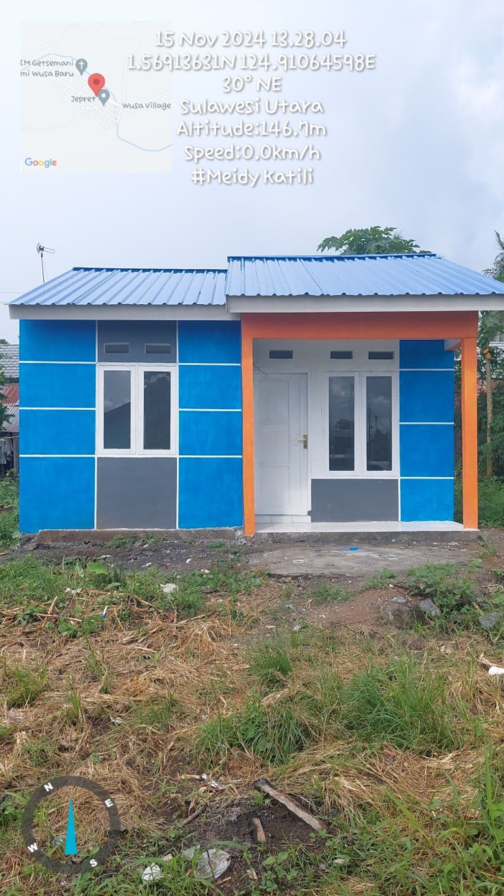 foto contoh rumah perumahan The Navy Hills Residence/Bumi Wusa Baru