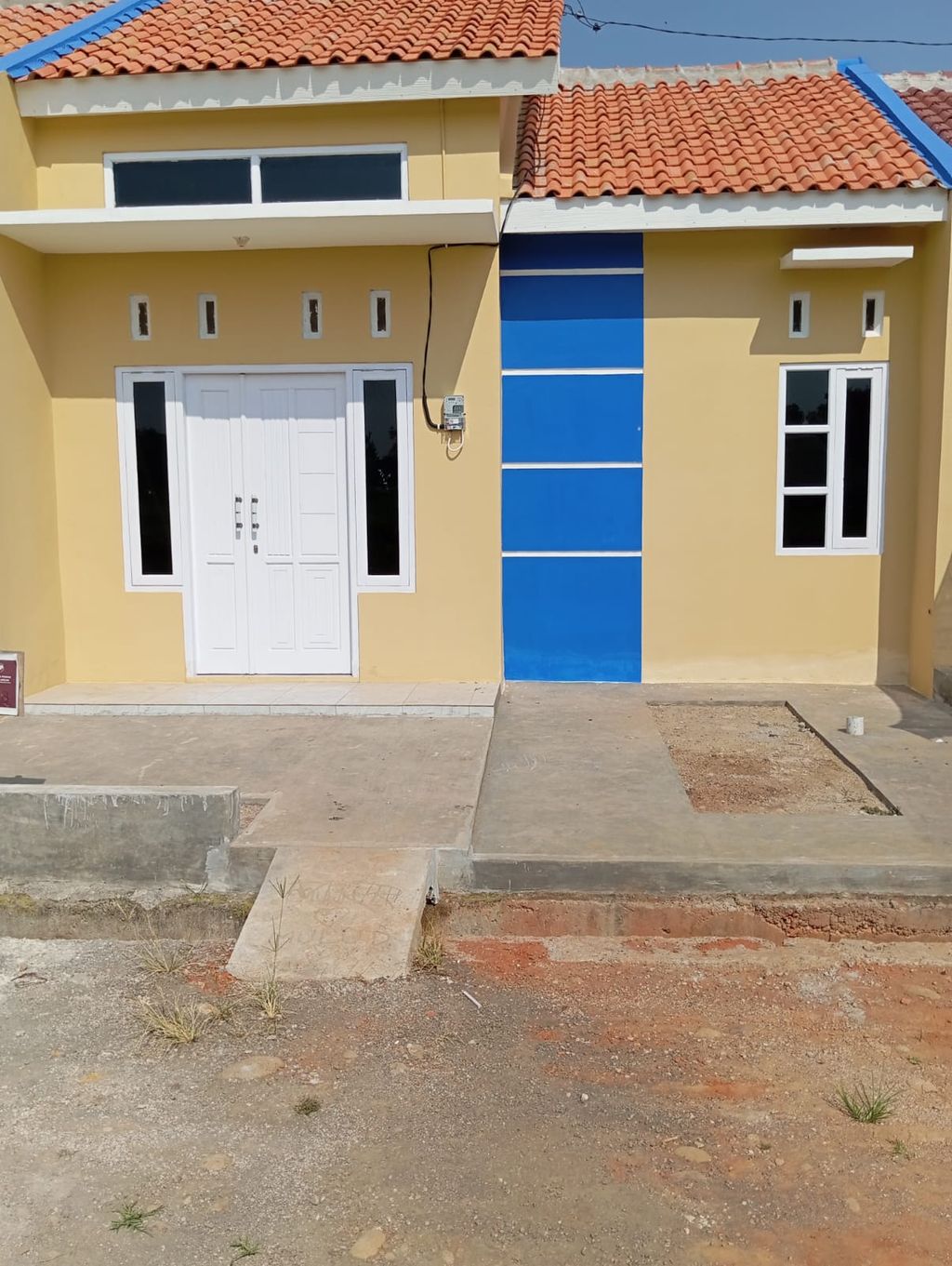 foto tampak rumah tipe 32/60 perumahan ANUGERAH PERMAI 3