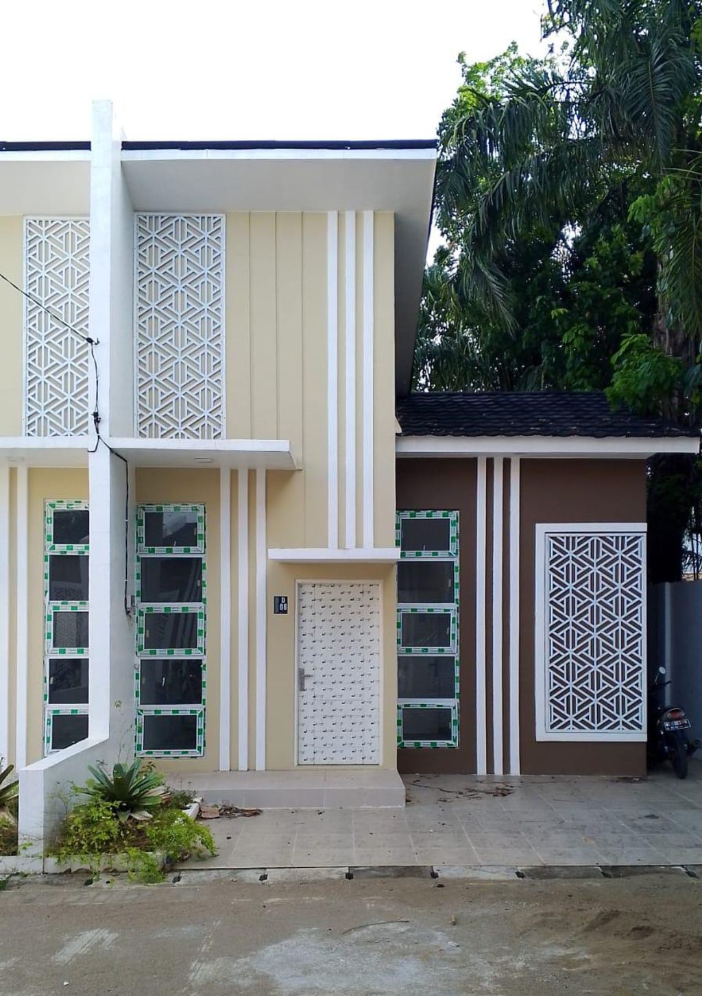 foto tampak rumah tipe Rumah Tinggal 46/90 perumahan Griya Bambu Kuning