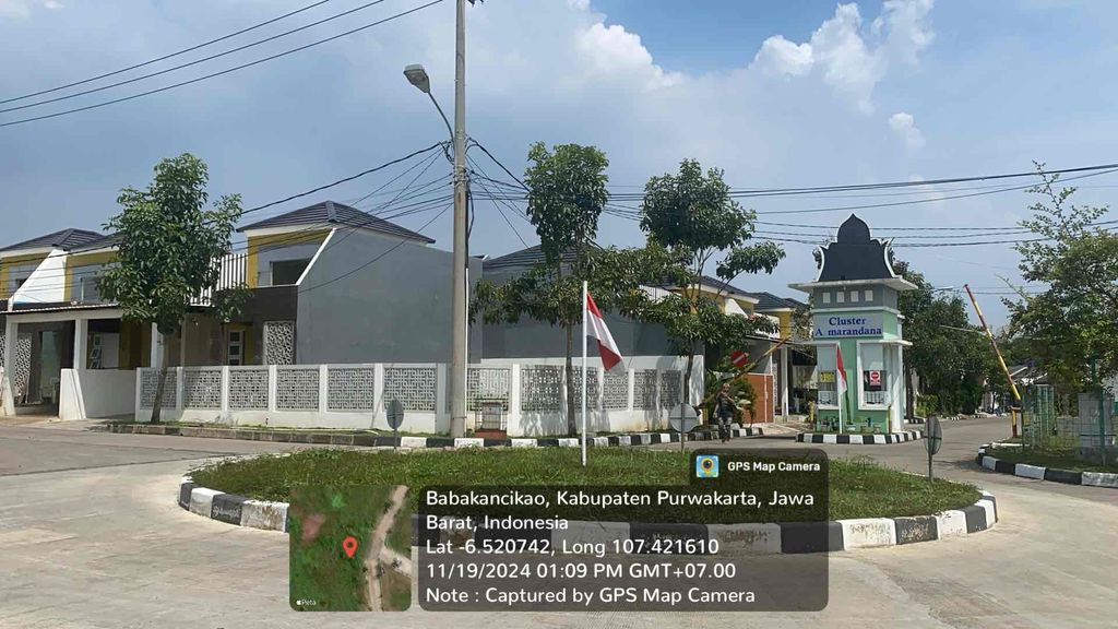 foto posisi tengah perumahan Perumahan Lebak Kinasih