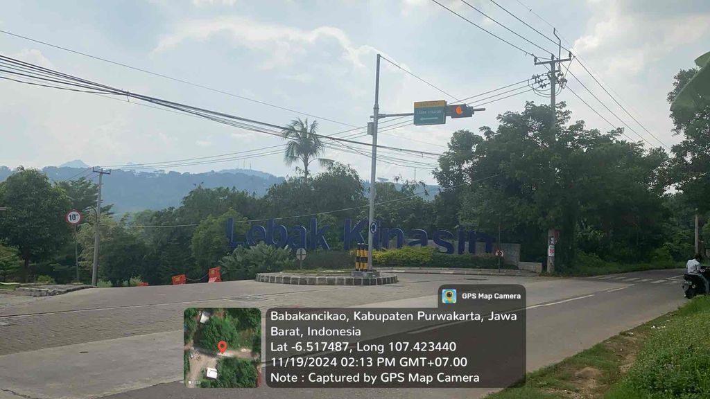 foto gerbang perumahan Perumahan Lebak Kinasih