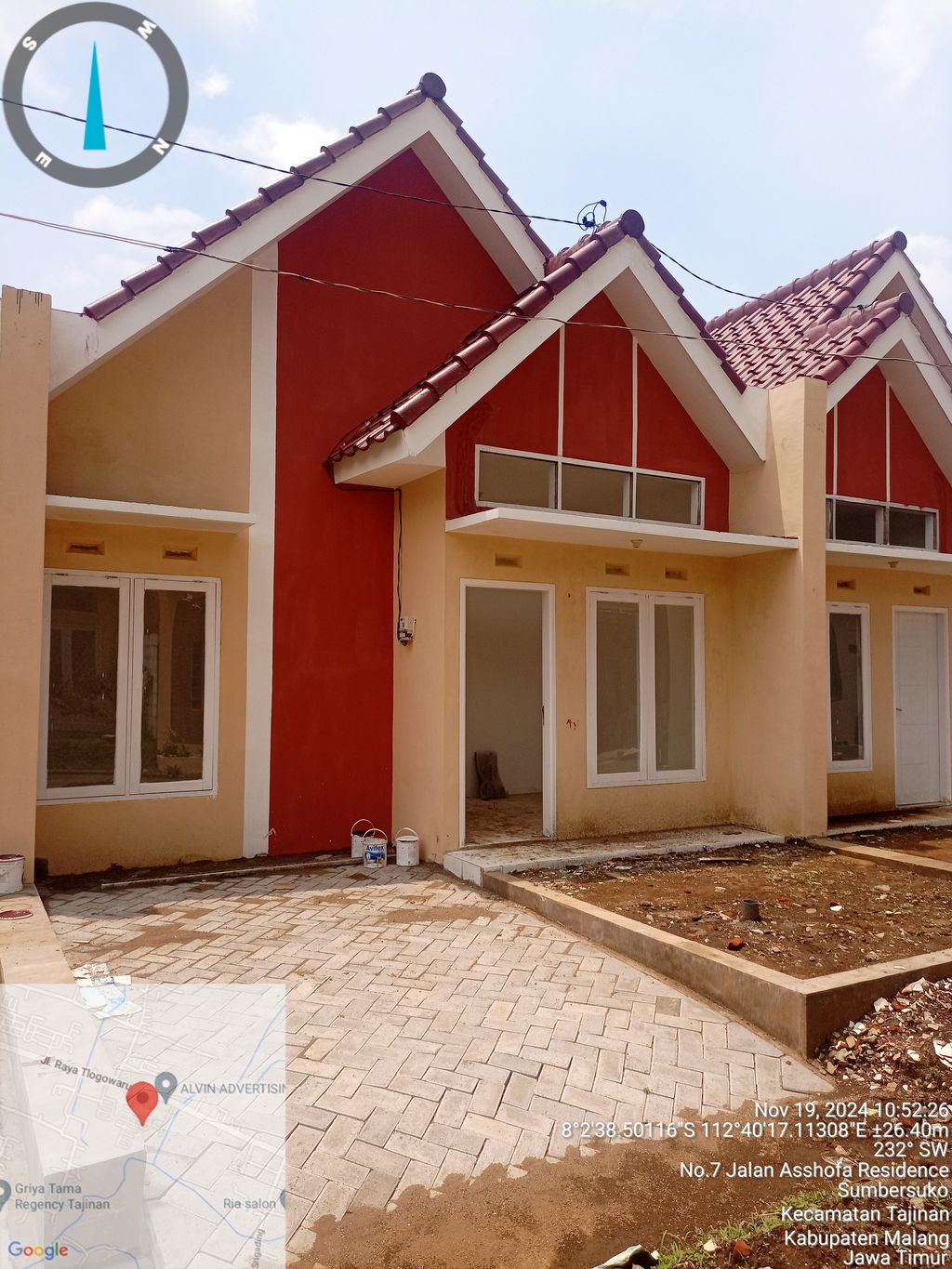 foto contoh rumah perumahan Asshofa Residence Tahap II