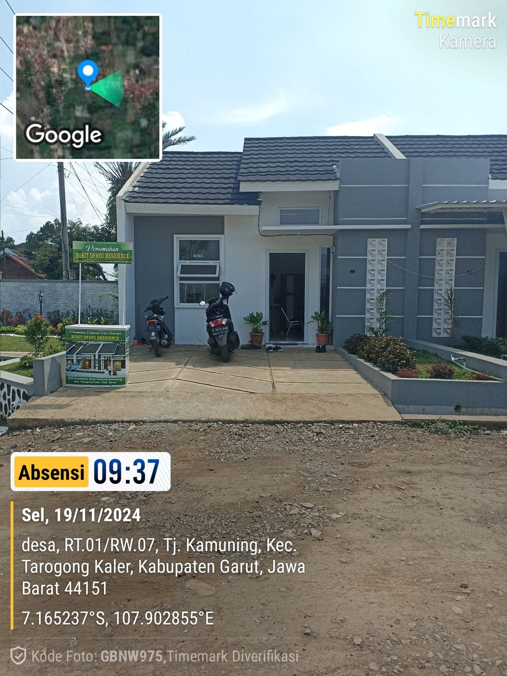 foto contoh rumah perumahan Perumahan Bukit Dfayu Residence