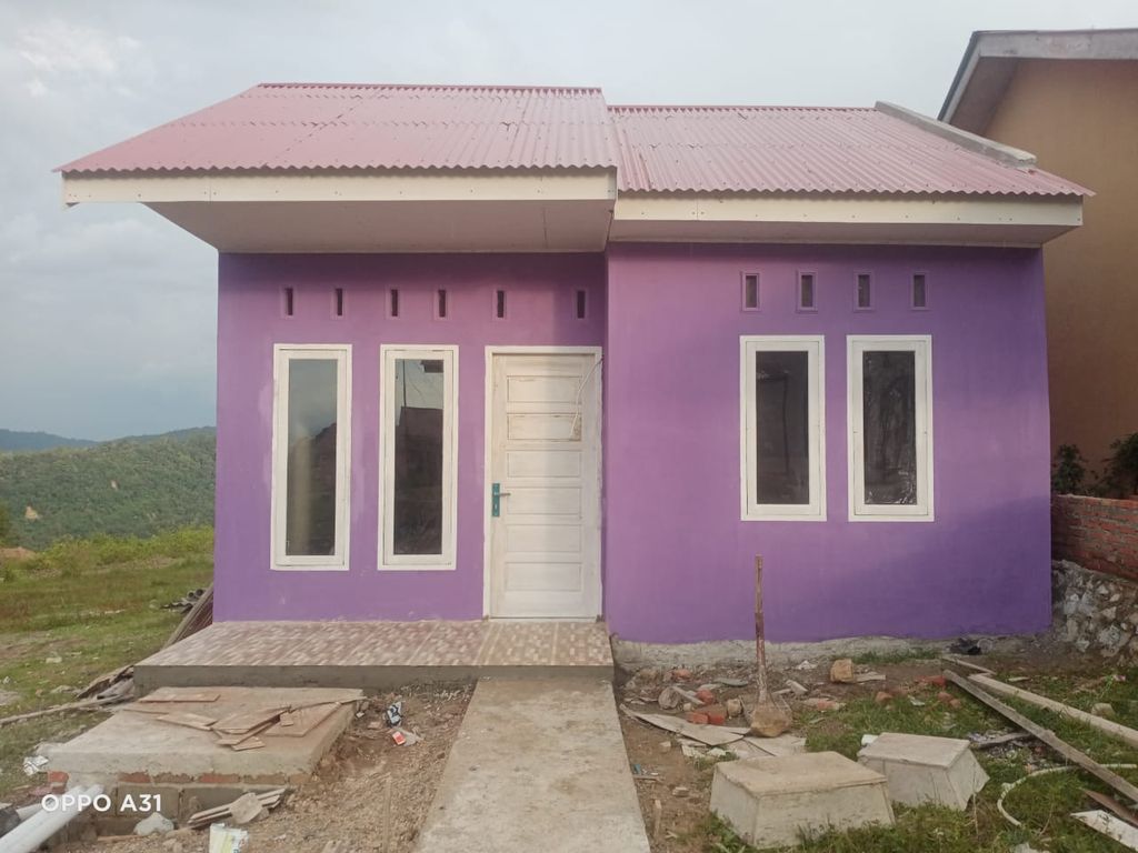 foto tampak rumah tipe 36/112 perumahan Perumahan Bumi Nuansa Permai