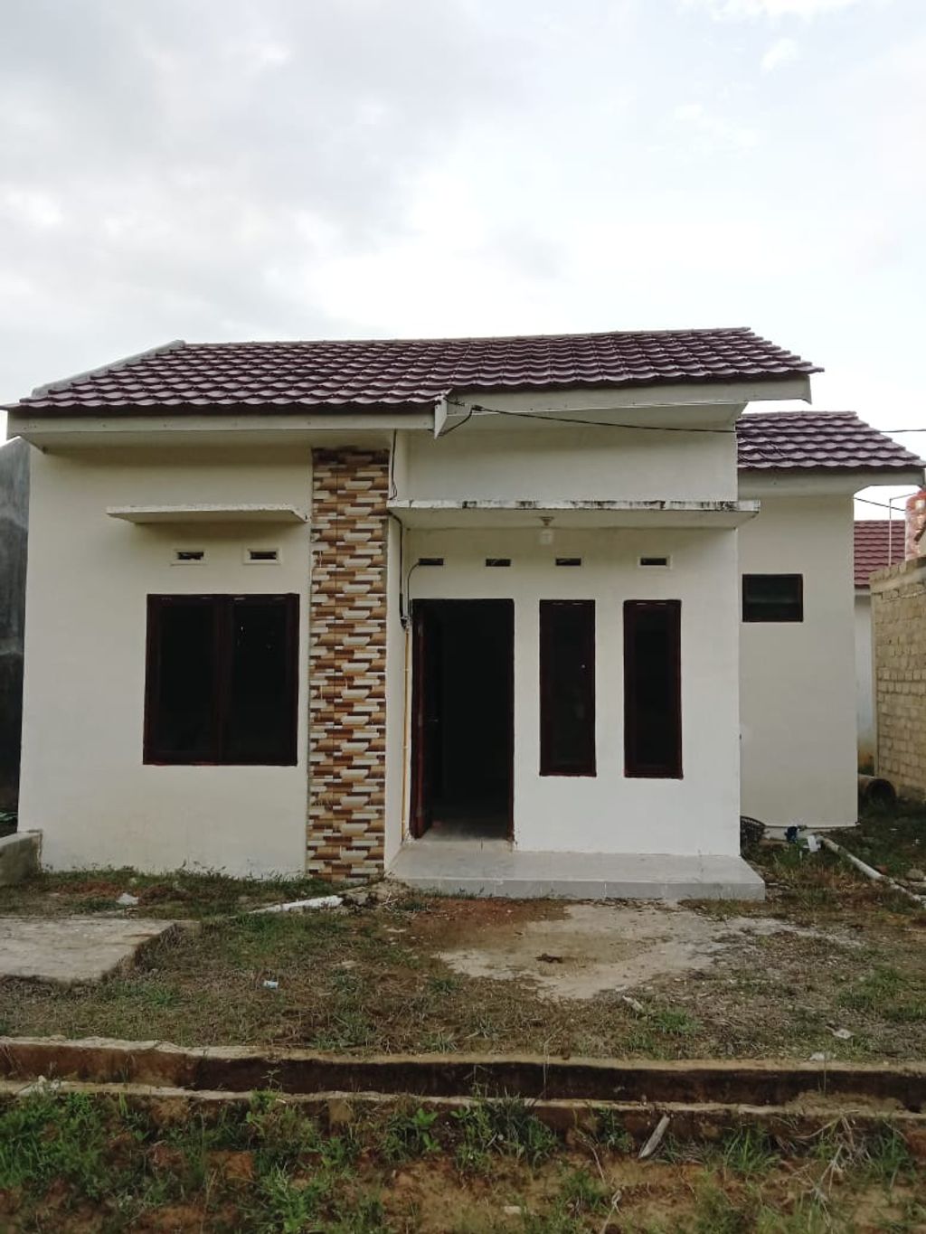 foto tampak rumah tipe 36 SUBSISDI TERBARU perumahan CEMPAKA ELAK RESINDENCE