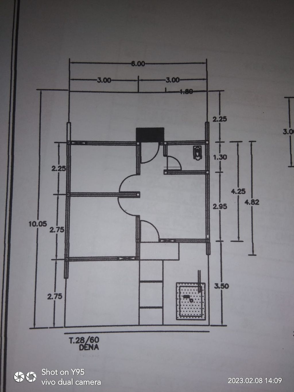 foto denah rumah tipe 28/60 perumahan TAMAN CILEGON INDAH 5