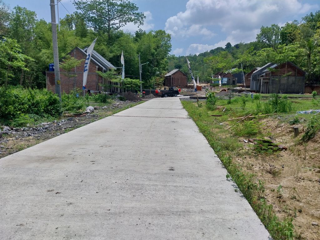 foto posisi tengah perumahan Bukit Argomulyo Residence Tahap 1