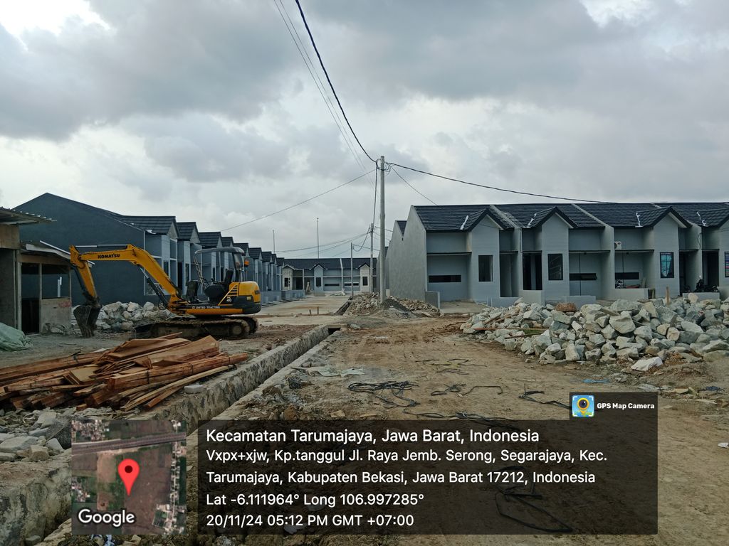 foto posisi tengah perumahan PESONA AYANA