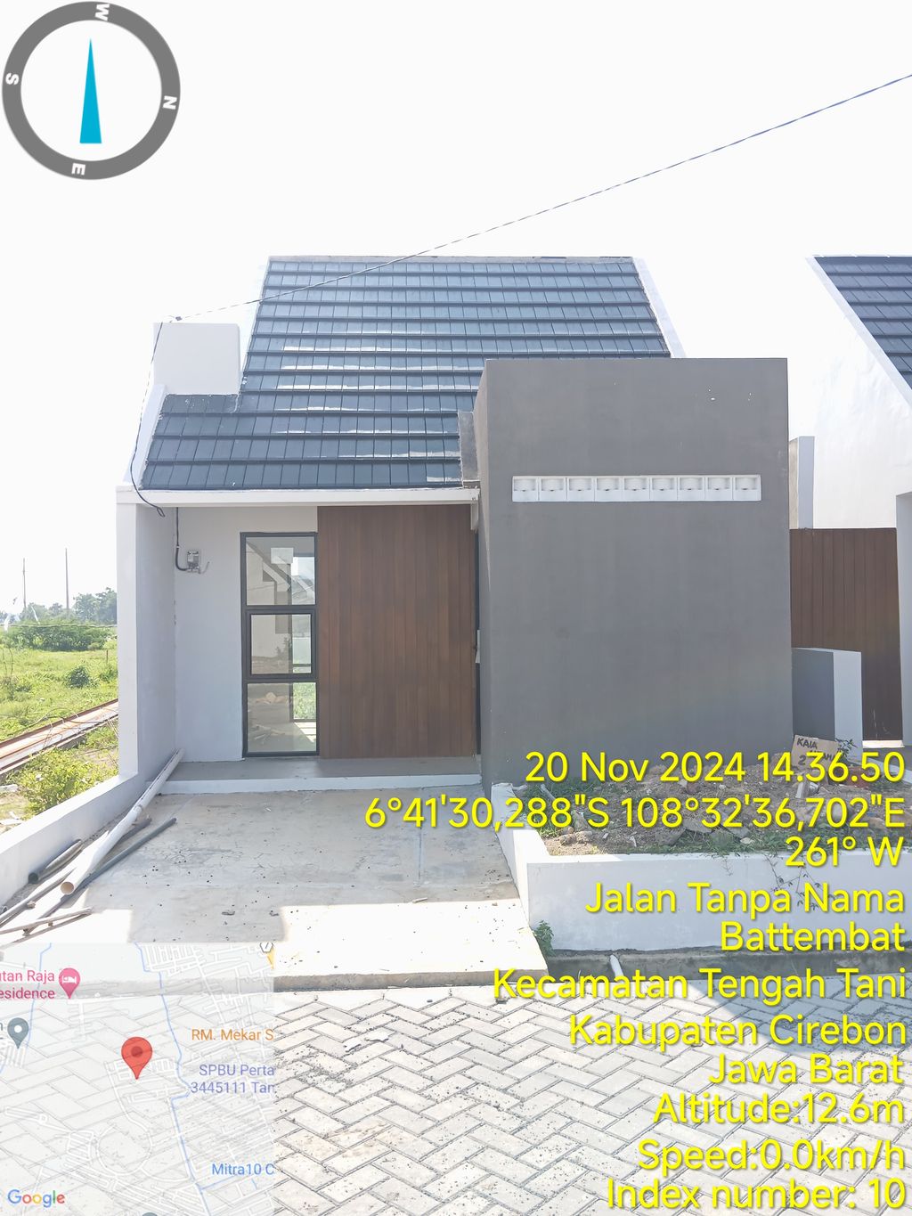 foto contoh rumah perumahan KEANDRA LAGOON 2