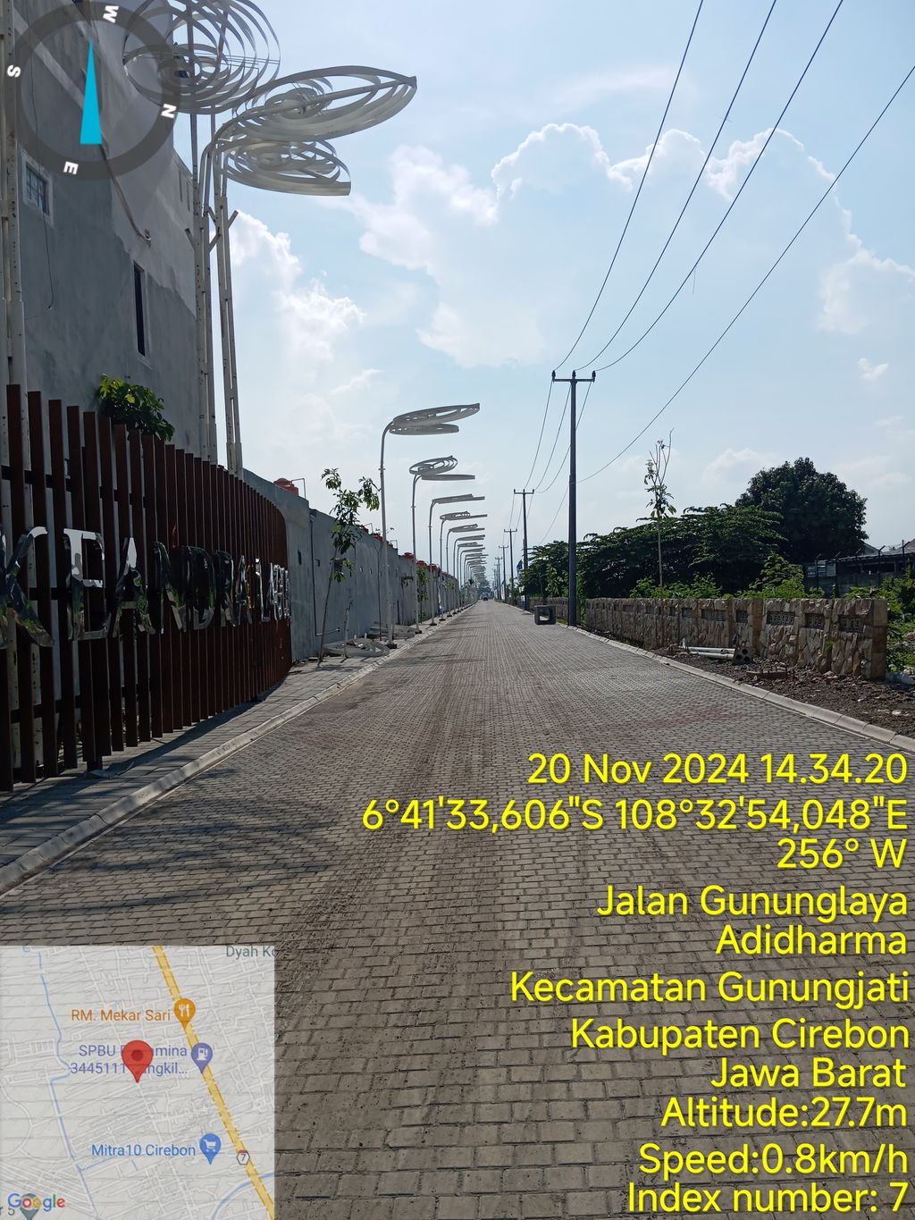 foto gerbang perumahan KEANDRA LAGOON 2