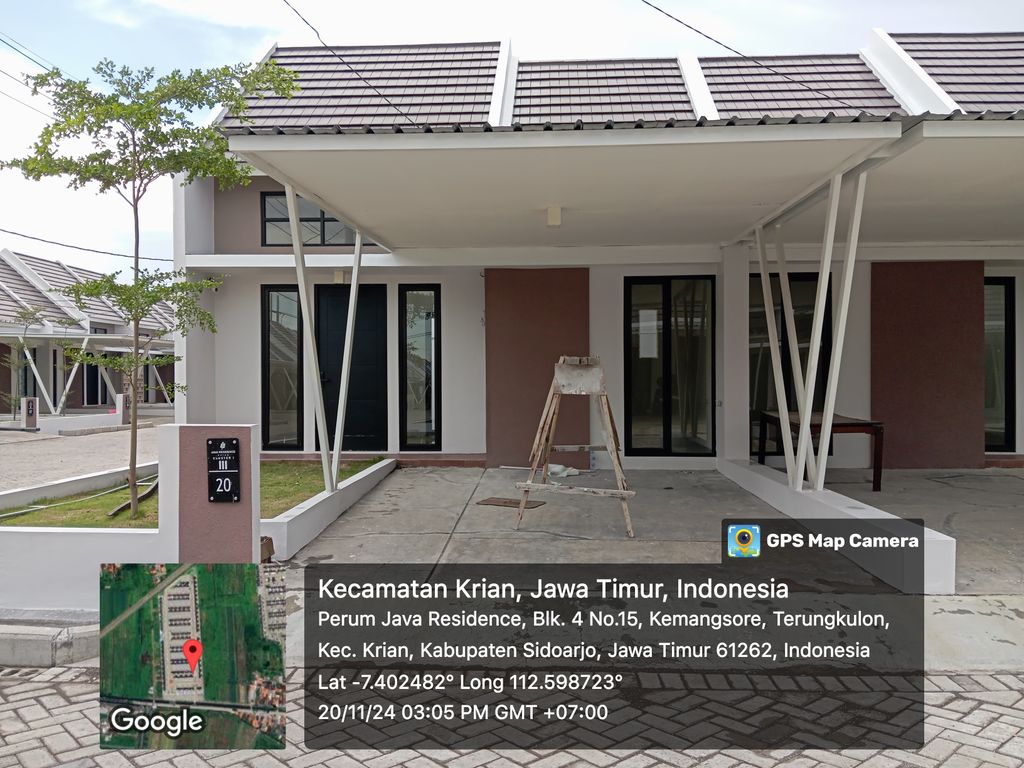 foto contoh rumah perumahan JAVA RESIDENCE KRIAN CLUSTER 1