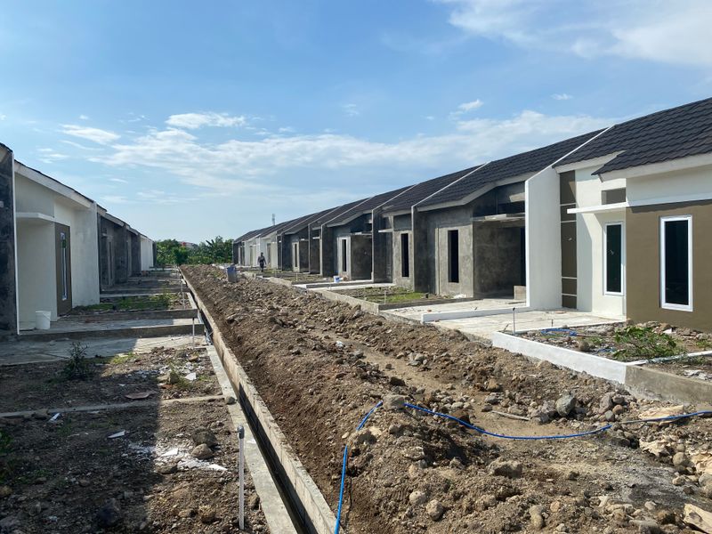 foto posisi tengah perumahan Pilar Residence Majapahit