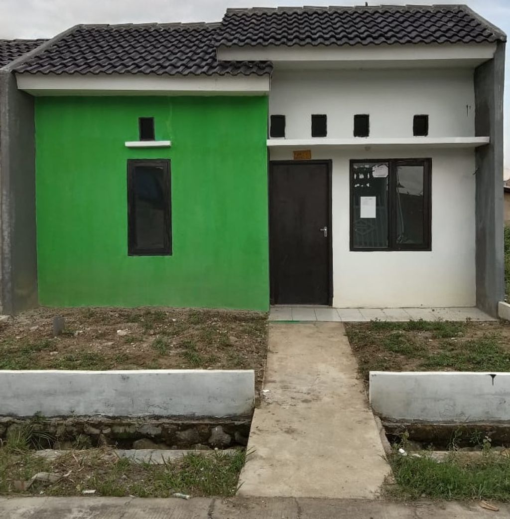 foto tampak rumah tipe 22/59 - SUBSIDI 2 KAMAR - 185 perumahan PURI LESTARI