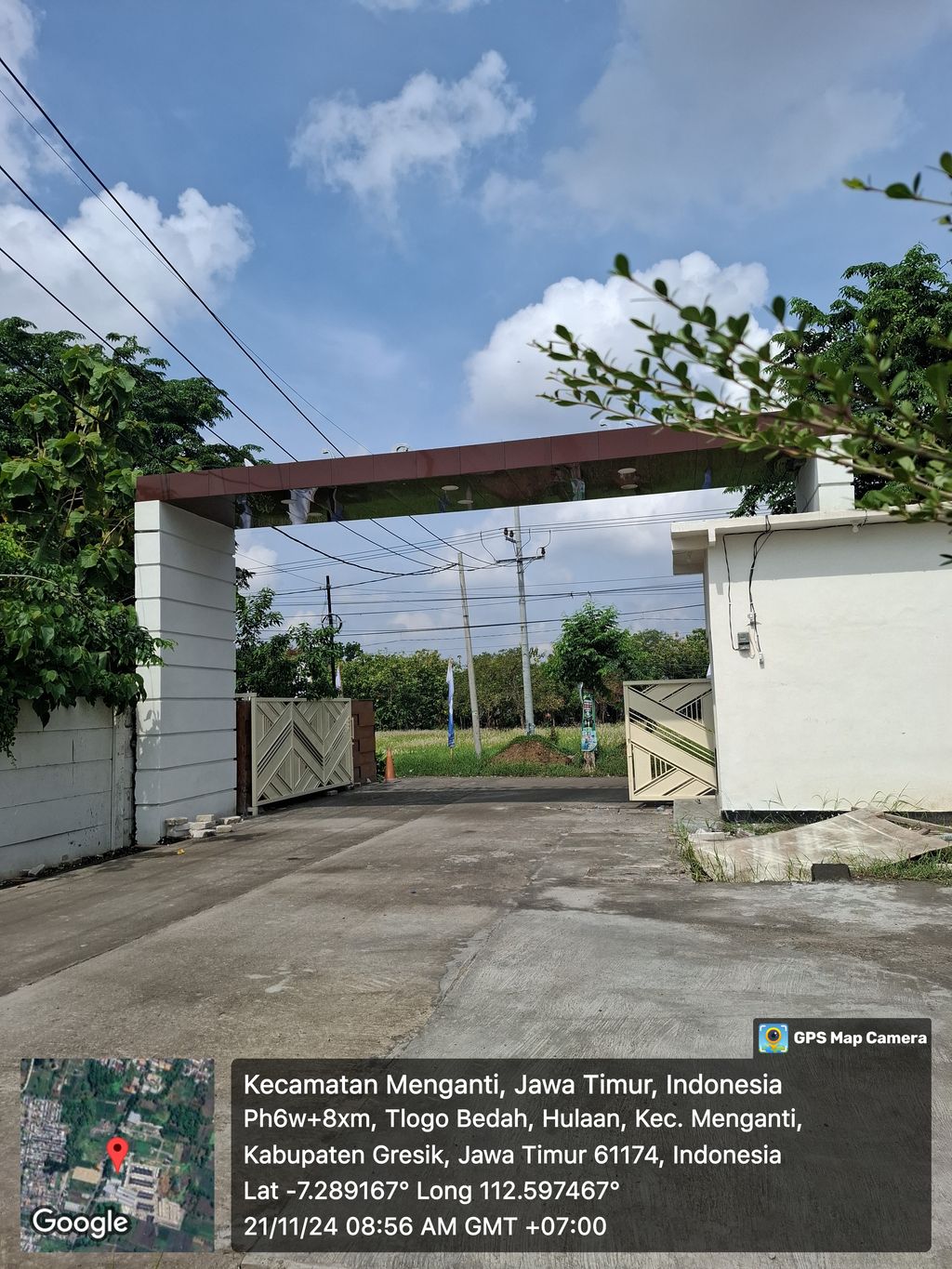 foto gerbang perumahan Surya Nusantara Residence 4