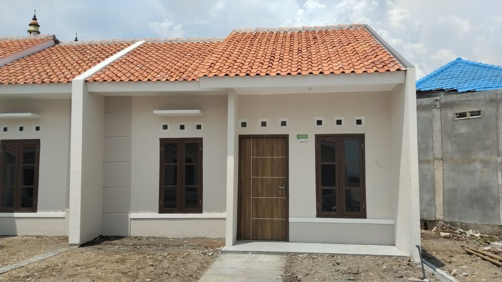 foto tampak rumah tipe 30/60 perumahan ALFA RESIDENCE 15