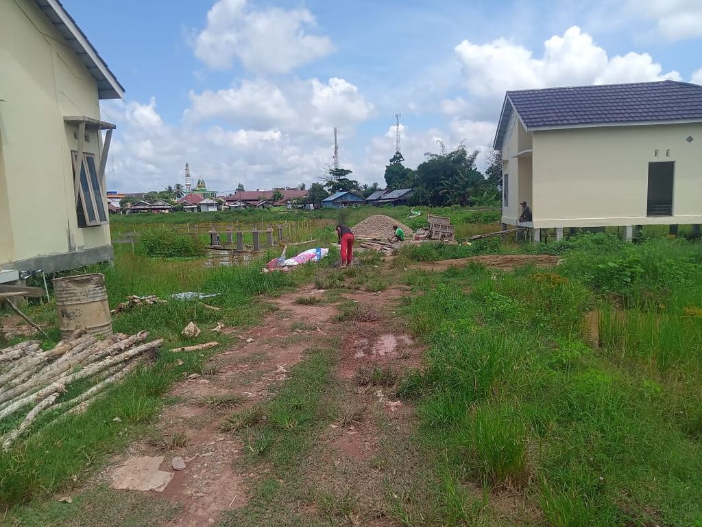 foto posisi tengah perumahan BAITUN SHOPIA 3